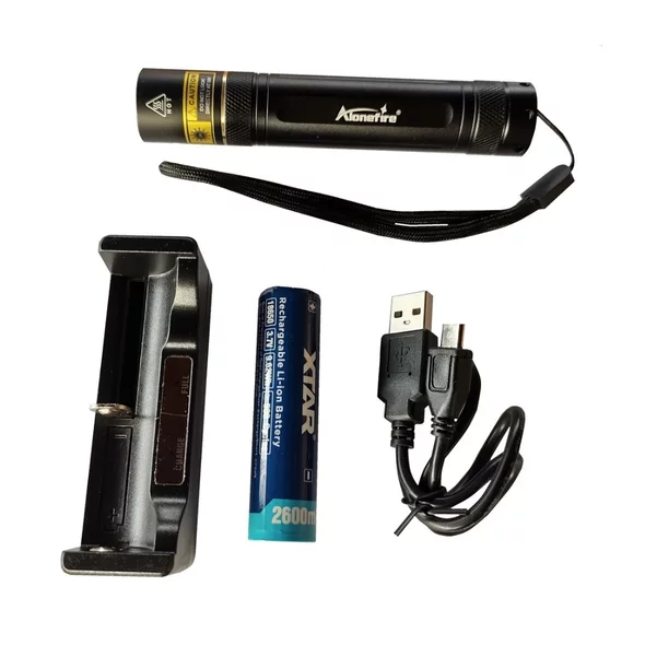 UV LED lampa vytvrdzovacia na lep 2K + bateria a nabíjačka